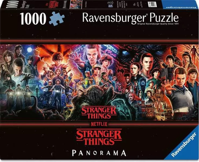 Пазл Ravensburger Stranger Things 1000 елементів 12001502 (4005555015024)