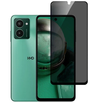 Защитное стекло Fiji Privacy для HMD Pulse Pro антишпион Anti-peeping полная проклейка черный