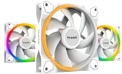 Комплект вентиляторов Be quiet! LIGHT WINGS WHITE 120mm PWM Triple Pack (BL100)