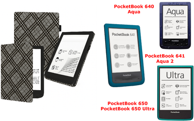 Чохол CRAYTON для PocketBook 640, 641, 650, 650 Ultra — стиль, захист, колір Klitunka