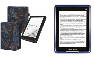 Чохол CRAYTON для PocketBook IQ701 — стиль, захист, колір Hrab