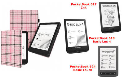Чохол CRAYTON для PocketBook 617, 618, 624 — стиль, захист, колір Barbery