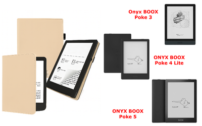 Чехол CRAYTON для Onyx BOOX Poke 3, Poke 4 Lite, Poke 5 – стиль, защита, цвет Bezevui