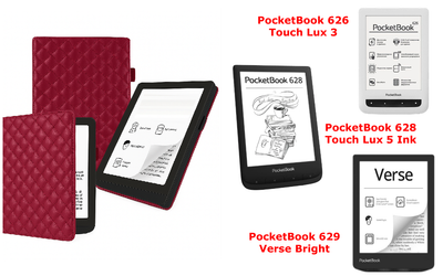 Чехол CRAYTON для PocketBook 626, 628, 629 – стиль, защита, цвет Karos Malunovui