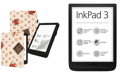 Чехол CRAYTON для Pocketbook Inkpad 3 PB740 – стиль, защита, цвет Lyi White