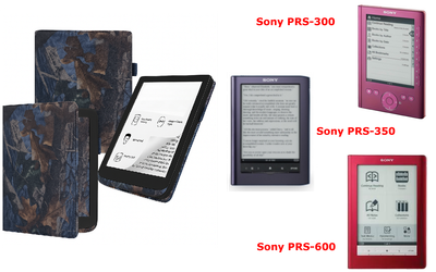Чохол CRAYTON для Sony PRS-300, PRS-350, PRS-600 — стиль, захист, колір Hrab