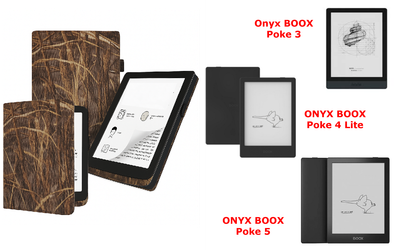 Чехол CRAYTON для Onyx BOOX Poke 3, Poke 4 Lite, Poke 5 – стиль, защита, цвет Kamush