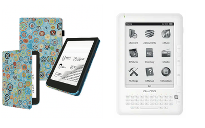 Чохол CRAYTON для Qumo Libro II HD — стиль, захист, колір Kryhi