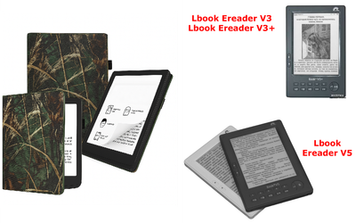 Чохол CRAYTON для Lbook Ereader V3, V3+, V5 — стиль, захист, колір Lis