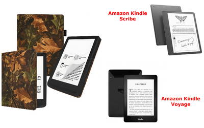 Чехол CRAYTON для Amazon Kindle Scribe, Voyage – стиль, защита, цвет Klen