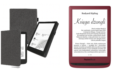Чехол CRAYTON для PocketBook Touch Lux 5 – стиль, защита, цвет Gray