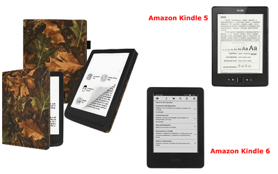 Чехол CRAYTON для Amazon Kindle 5, Amazon Kindle 6 – стиль, защита, цвет Klen