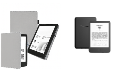 Чехол CRAYTON для Amazon Kindle Paperwhite Kids 11th Gen. 2021 – стиль, защита, цвет Silver
