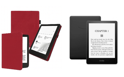 Чехол CRAYTON для Amazon Kindle Paperwhite Signature Edition 11th Gen – стиль, защита, цвет Bordo