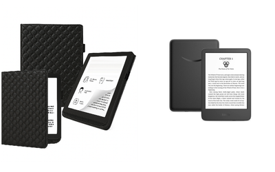 Чехол CRAYTON для Amazon Kindle Paperwhite Kids 11th Gen. 2021 – стиль, защита, цвет Karos Black