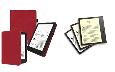 Чехол CRAYTON для Amazon Kindle Oasis 10th Gen – стиль, защита, цвет Bordo