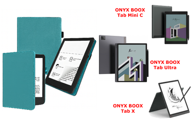 Чехол CRAYTON для ONYX BOOX Tab Mini C, Tab Ultra, Tab X – стиль, защита, цвет Biryza