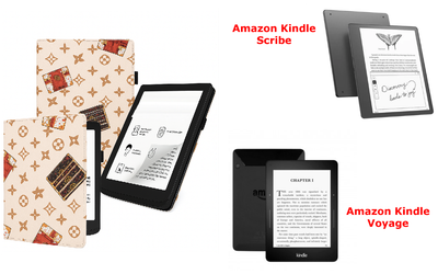 Чехол CRAYTON для Amazon Kindle Scribe, Voyage – стиль, защита, цвет Lyi White