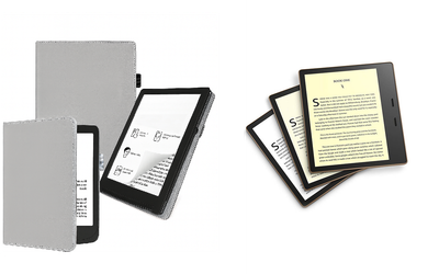 Чехол CRAYTON для Amazon Kindle Oasis 10th Gen – стиль, защита, цвет Silver