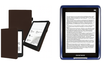 Чехол CRAYTON для PocketBook IQ701 – стиль, защита, цвет Braun
