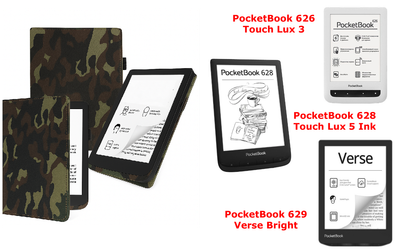 Чохол CRAYTON для PocketBook 626, 628, 629 — стиль, захист, колір XakiTM