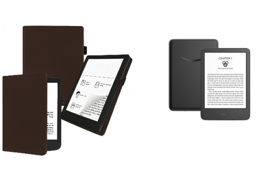 Чехол CRAYTON для Amazon Kindle Paperwhite Kids 11th Gen. 2021 – стиль, защита, цвет Braun