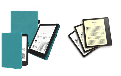 Чехол CRAYTON для Amazon Kindle Oasis 10th Gen – стиль, защита, цвет Biryza