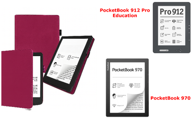 Чехол CRAYTON для PocketBook 912, 970 – стиль, защита, цвет Hot Pink