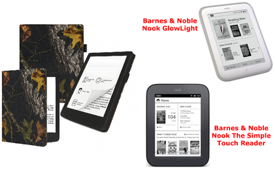 Чехол CRAYTON для Barnes & Noble Nook GlowLight, The Simple Touch Reader – стиль, защита, цвет Dybok