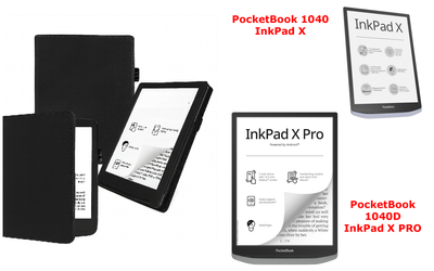 Чехол CRAYTON для PocketBook 1040, 1040 Pro – стиль, защита, цвет Black