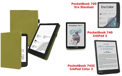 Чехол CRAYTON для PocketBook 700, 740, 743 – стиль, защита, цвет Oluva