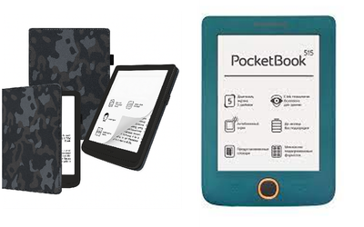 Чохол CRAYTON для PocketBook Mini PB515 — стиль, захист, колір Xaki Winter