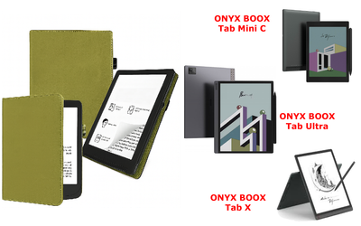 Чехол CRAYTON для ONYX BOOX Tab Mini C, Tab Ultra, Tab X – стиль, защита, цвет Oluva