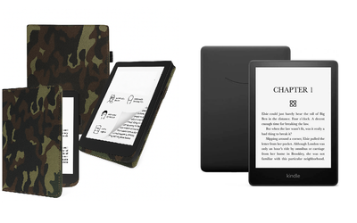 Чехол CRAYTON для Amazon Kindle Paperwhite Signature Edition 11th Gen – стиль, защита, цвет Xaki TM