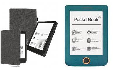 Чохол CRAYTON для PocketBook Mini PB515 — стиль, захист, колір Gray