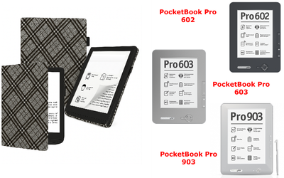 Чехол CRAYTON для PocketBook Pro 602, 603, 903 – стиль, защита, цвет Klitunka