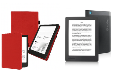 Чехол CRAYTON для Kobo Aura Edition 2 – стиль, защита, цвет Red