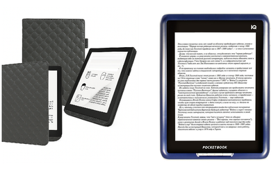 Чохол CRAYTON для PocketBook IQ701 — стиль, захист, колір Karos Gray