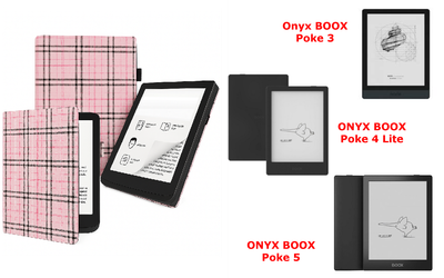 Чехол CRAYTON для Onyx BOOX Poke 3, Poke 4 Lite, Poke 5 – стиль, защита, цвет Barbery