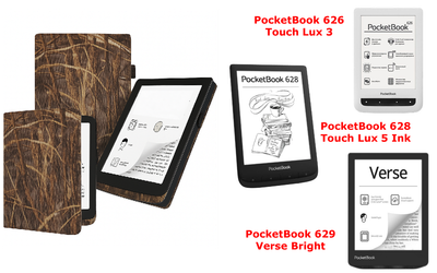 Чехол CRAYTON для PocketBook 626, 628, 629 – стиль, защита, цвет Kamush