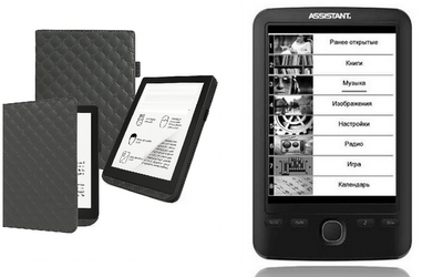 Чехол CRAYTON для Assistant AE-601 – стиль, защита, цвет Karos Gray