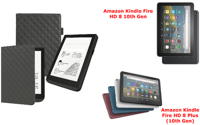 Чохол CRAYTON для Amazon Kindle Fire HD 8 10th Gen, Fire HD 8 Plus (10th Gen) — стиль, захист, колір Karos Gray
