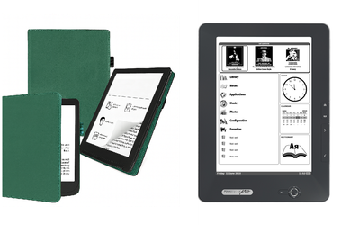 Чехол CRAYTON для PocketBook Pro 912 – стиль, защита, цвет Green