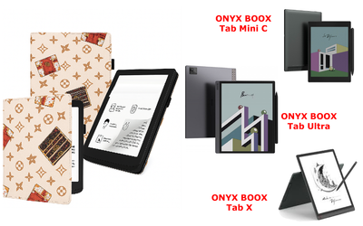 Чехол CRAYTON для ONYX BOOX Tab Mini C, Tab Ultra, Tab X – стиль, защита, цвет Lyi White