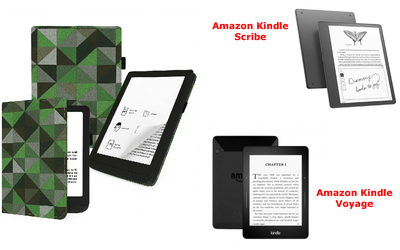 Чохол CRAYTON для Amazon Kindle Scribe, Voyage — стиль, захист, колір Feshn-Green