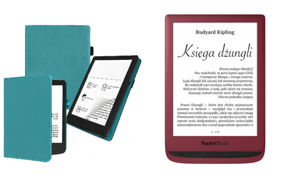 Чохол CRAYTON для PocketBook Touch Lux 5 — стиль, захист, колір Biryza