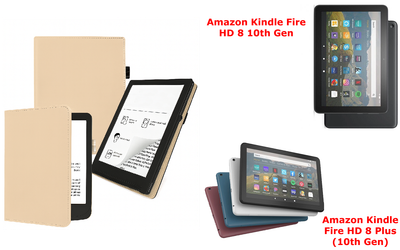 Чохол CRAYTON для Amazon Kindle Fire HD 8 10th Gen, Fire HD 8 Plus (10th Gen) — стиль, захист, колір Bezevui