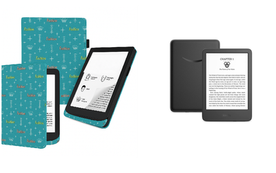 Чехол CRAYTON для Amazon Kindle Paperwhite Kids 11th Gen. 2021 – стиль, защита, цвет Feshn-Bue