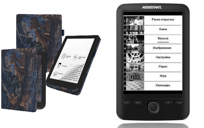 Чехол CRAYTON для Assistant AE-601 – стиль, защита, цвет Hrab