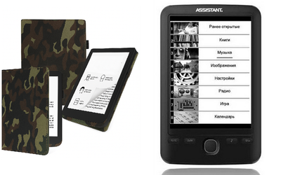 Чехол CRAYTON для Assistant AE-601 – стиль, защита, цвет Xaki TM